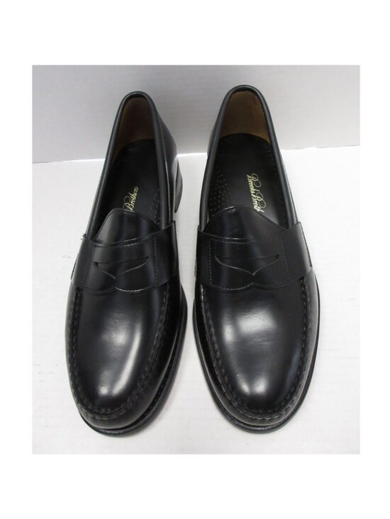 Brooks Brothers Shoes 11 D Penny Loafer Leather Slip On USA Made NEW main image 12